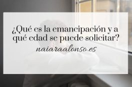 edad legal emancipación